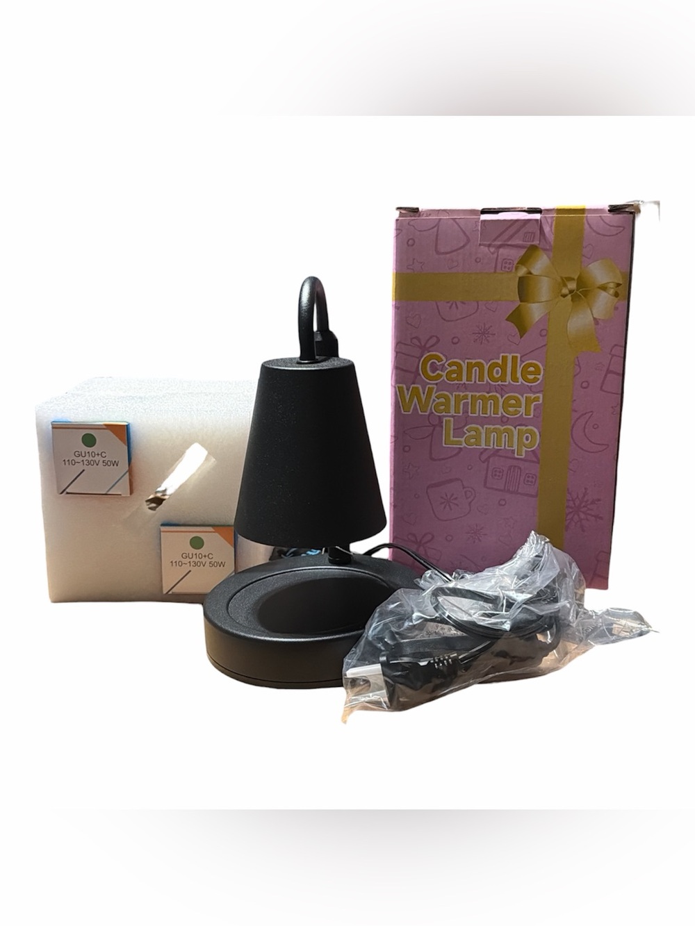 Aimoptg Electric Candle Warmer Lamp (Matte Black) gift ready! In beautiful box